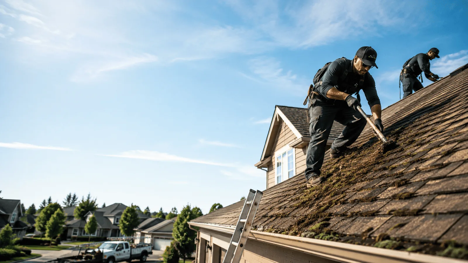 Roof Moss Removal in Diamondhead, MS near me
